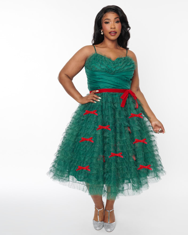 Unique vintage hotsell red dress